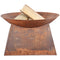 Esschert Design Feuerschale Patina mit Sockel FF149 ca.60cm