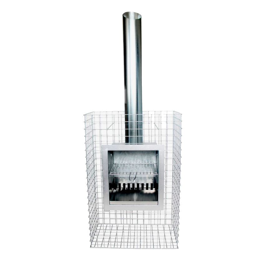 Gartenkamin / - Grill Gabionen Design  