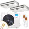 MIDEA | Flextruhengeräte-Set TWIN | 5,2 kW + 5,2 kW | Quick-Connect