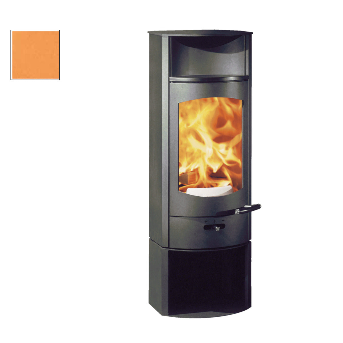 Flok 2.0, Stahlmantel, Keramikfarbe "Feuer"
