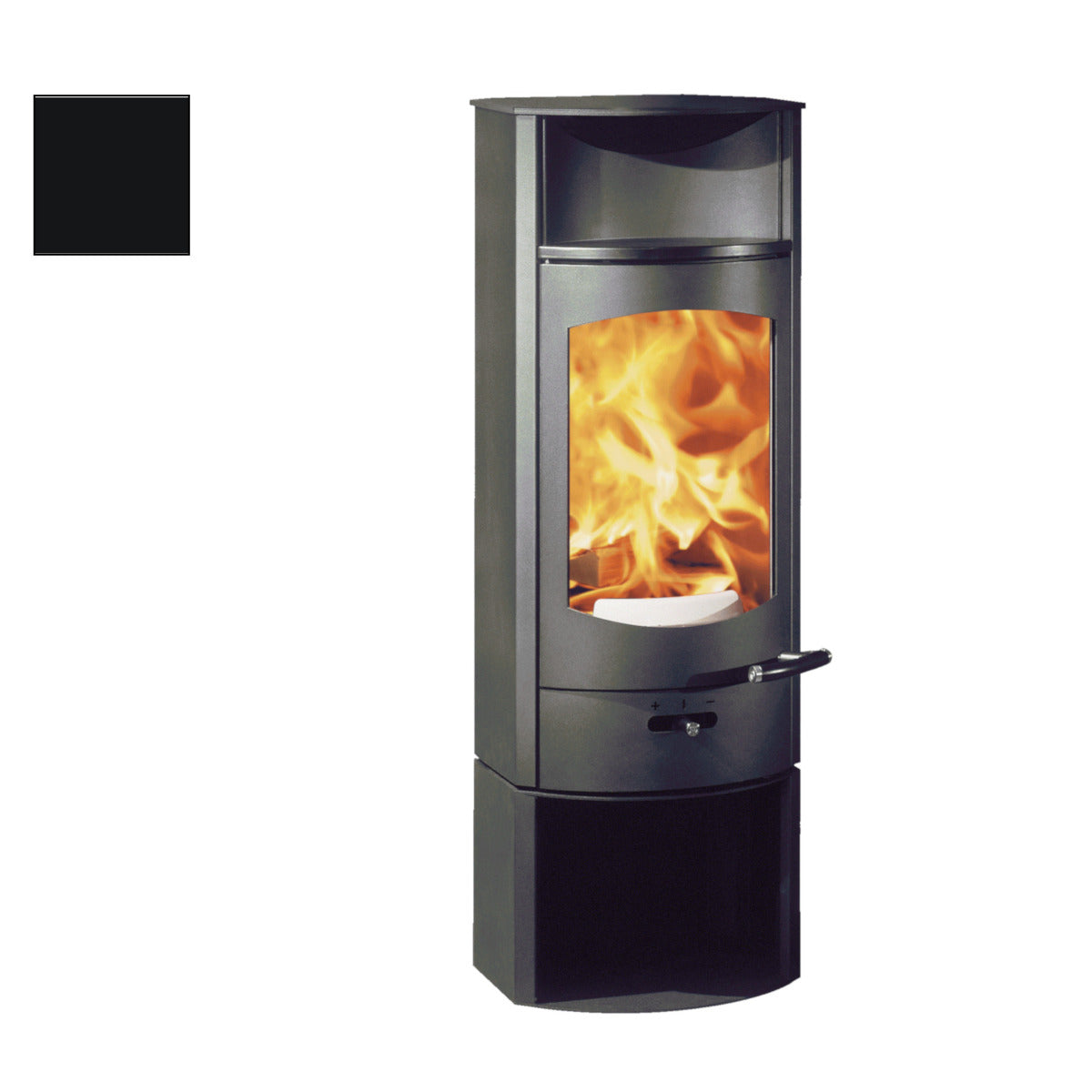 Flok 2.0, Stahlmantel, WHF schwarz-glänzend