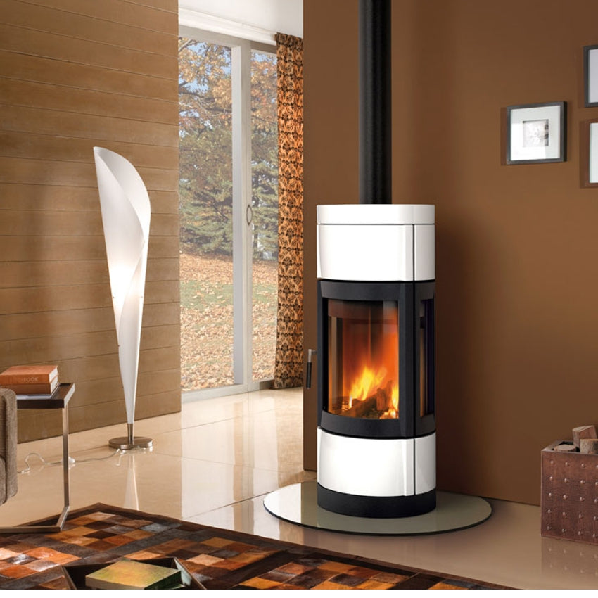 Holzofen Serie Carillon La Nordica Fortuna Panorama 7kW