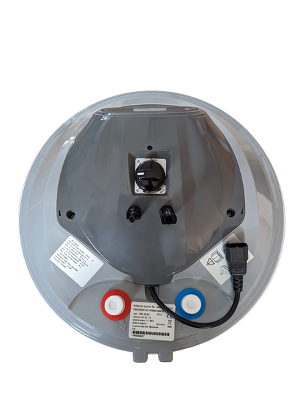 fothermo photovoltaischer Hybridboiler PVB-30-AC Anschluesse | klimaworld.com