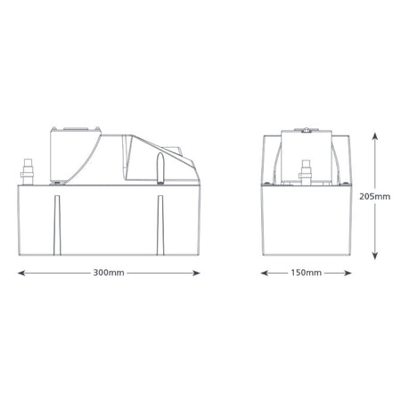 ASPEN | Kondensatpumpe HOT WATER ECONOMY 6 | 900 l/h