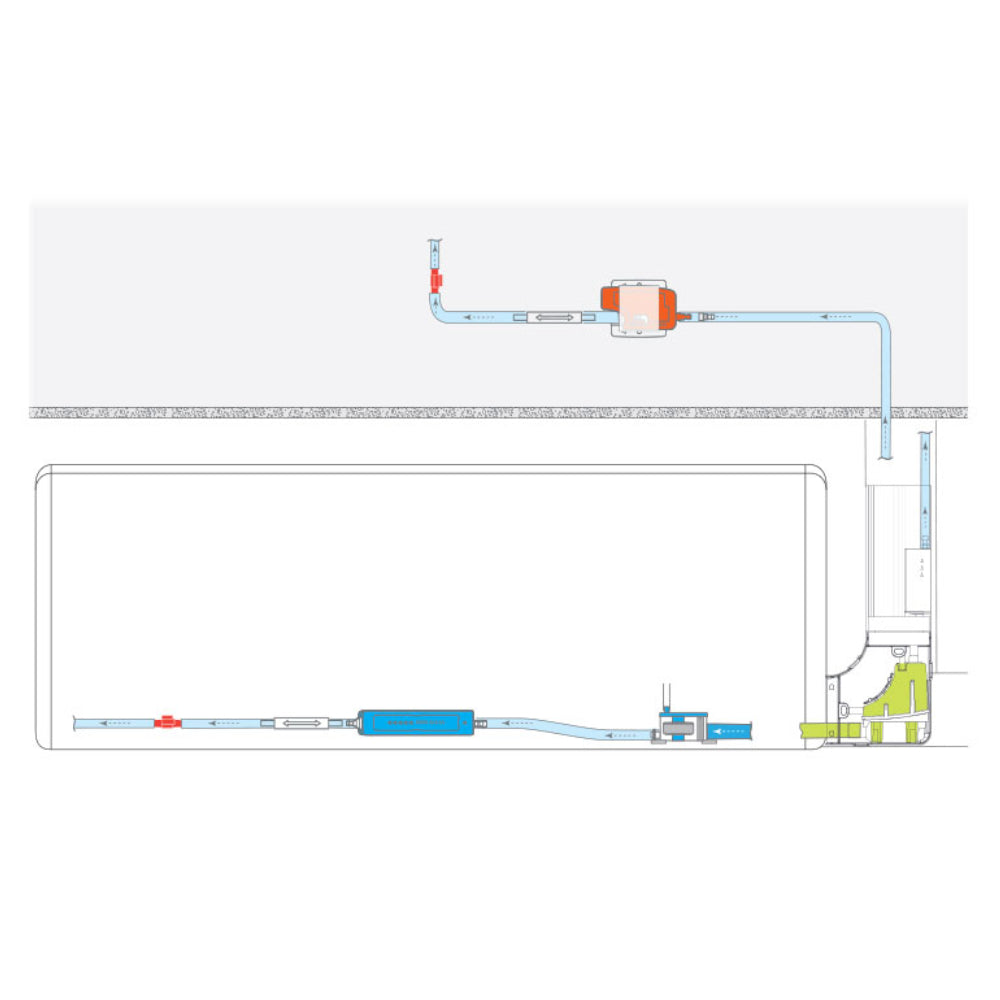 ASPEN | Kondensatpumpe Silent+ Mini Lime | Slimline Cremeweiß