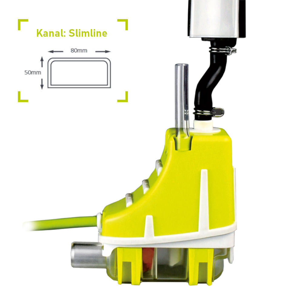 ASPEN | Kondensatpumpe Silent+ Mini Lime | Slimline Cremeweiß