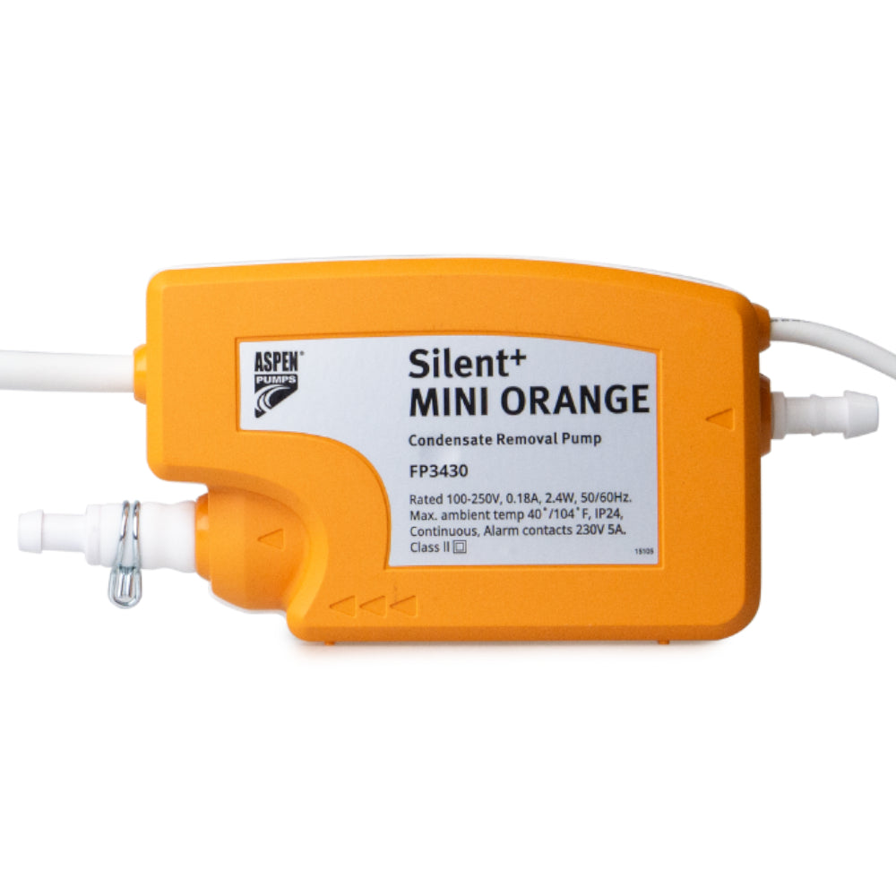 Du:


Aspen Kondensatpumpe SILENT+ MINI ORANGE | FP3430/5
ChatGPT:

Aspen Kondensatpumpe SILENT+ MINI ORANGE FP3430/5 in leuchtendem Orange, rechteckiges Gehaeuse mit weissem Etikett | Klimaworld.com