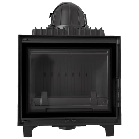 Kratki Kamineinsatz Franek Deco 12 schwarz, Front | klimaworld.com