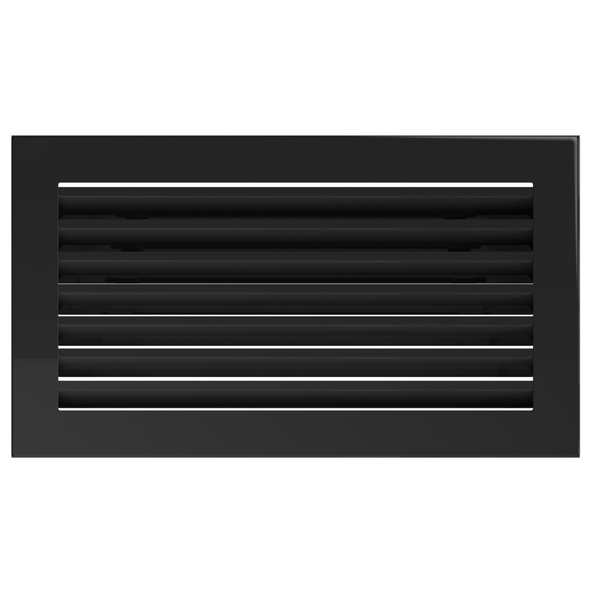 Kamingitter Lüftungsgitter Luftgitter Lamellen 17x30 cm, schwarz