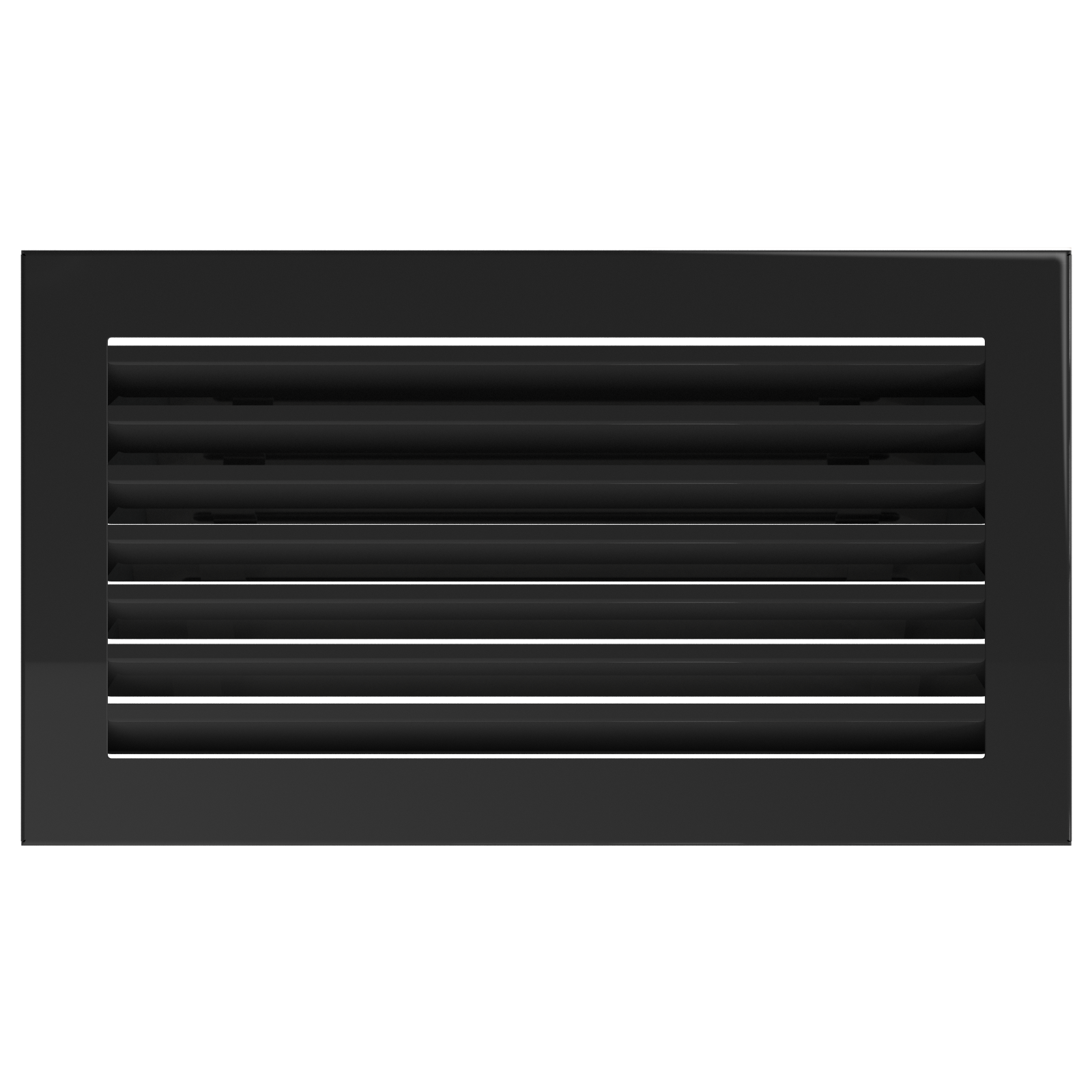Kamingitter Lüftungsgitter Luftgitter Lamellen 17x30 cm, schwarz