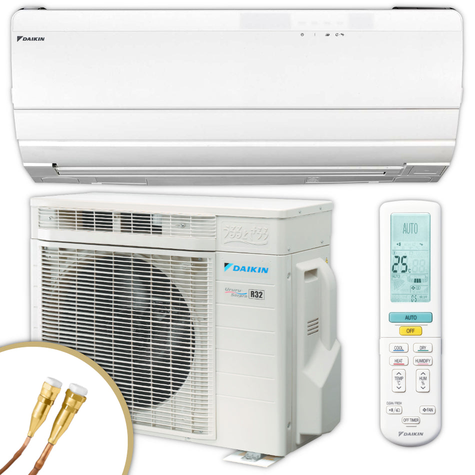 DAIKIN Split Klimaanlage Set | Ururu Sarara | FTXZ25N+RXZ25N | 2,5 kW | Klimaworld.com