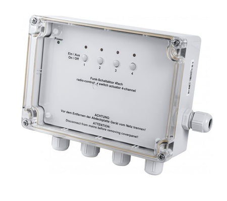 Homematic Funk Schaltaktor 4-fach - Aufputz | eQ-3 | HM-LC-Sw4-SM-2