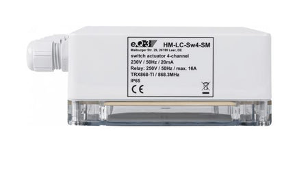 Homematic Funk Schaltaktor 4-fach - Aufputz | eQ-3 | HM-LC-Sw4-SM-2