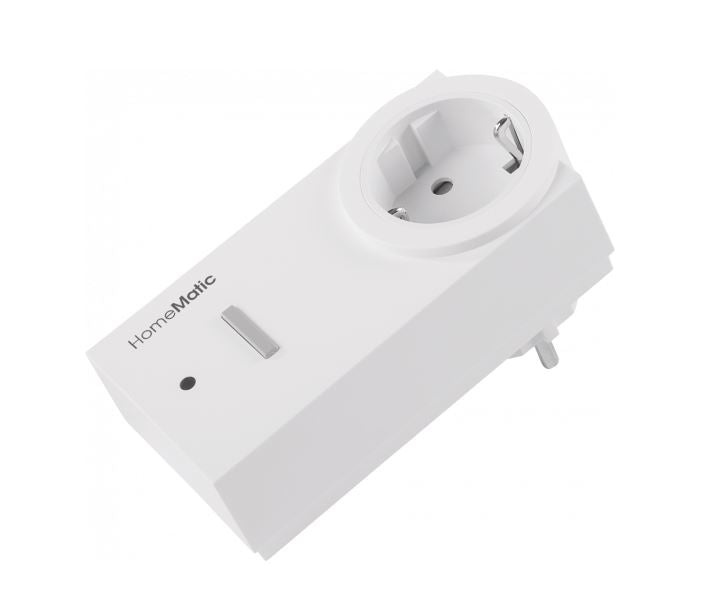 Homematic Funk-Schaltaktor - Zwischenstecker | HM-LC-Sw1-Pl-DN-R1