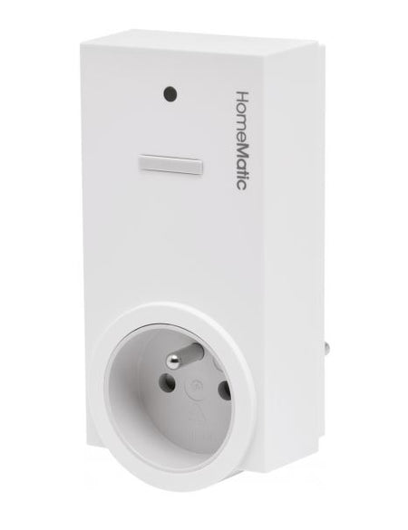 Homematic Funk-Schaltaktor Zwischenstecker Typ E | HM-LC-Sw1-Pl-DN-R2 