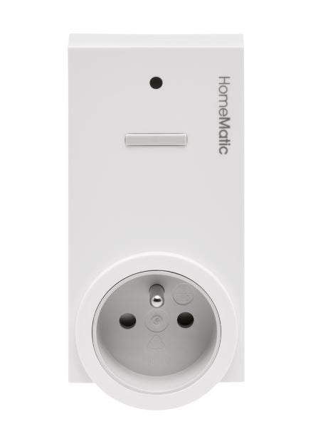 Homematic Funk-Schaltaktor Zwischenstecker Typ E | HM-LC-Sw1-Pl-DN-R2 