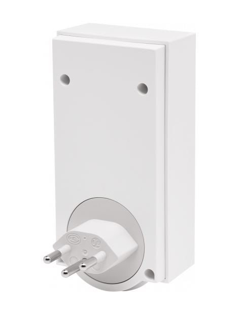 Homematic Funk-Schaltaktor Zwischenstecker Typ J | HM-LC-Sw1-Pl-DN-R5