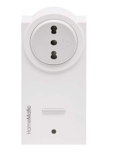 Homematic Funk-Schaltaktor Zwischenstecker Typ L | HM-LC-Sw1-Pl-DN-R4
