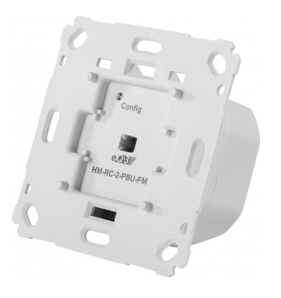 Homematic Funk-Sender für Markenschalter 2-fach | HM-RC-2-PBU-FM