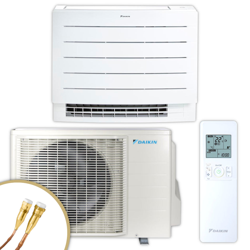 DAIKIN Split Klimaanlage Set Truhe | Perfera | FVXM35A9+RXM35A | 3,4 kW | Klimaworld.com