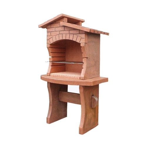KRETZ | Gartengrill / Gartenkamin Azurit | mit Schamottesteinen ➔ klimaworlv.com