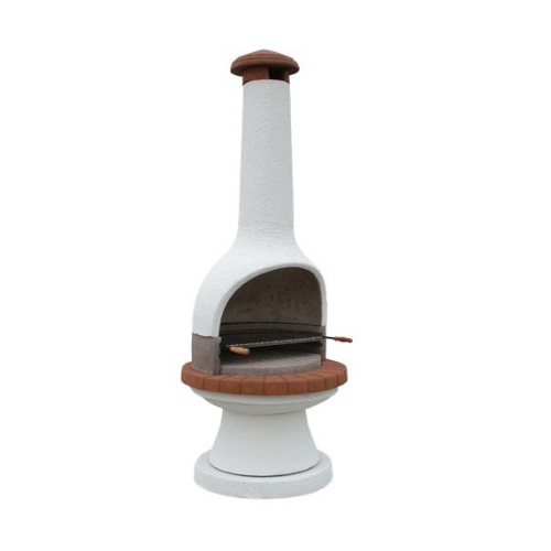 KRETZ | Gartengrill / Gartenkamin Opal | mit oberer Halbkuppel ➔ klimaworlv.com