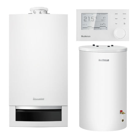 Buderus - Gas-Brennwerttherme Set 7739601253 | klimaworld.com