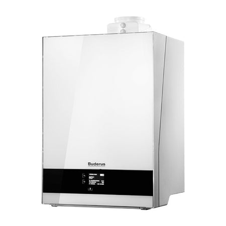 BUDERUS | Gas-Brennwertgerät | Logamax plus GB192i-15 weiß | 15 kW 