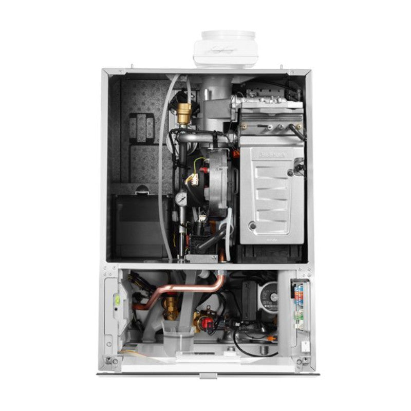 BUDERUS | Gas-Brennwertgerät | Logamax plus GB192i-35 weiß | 35 kW