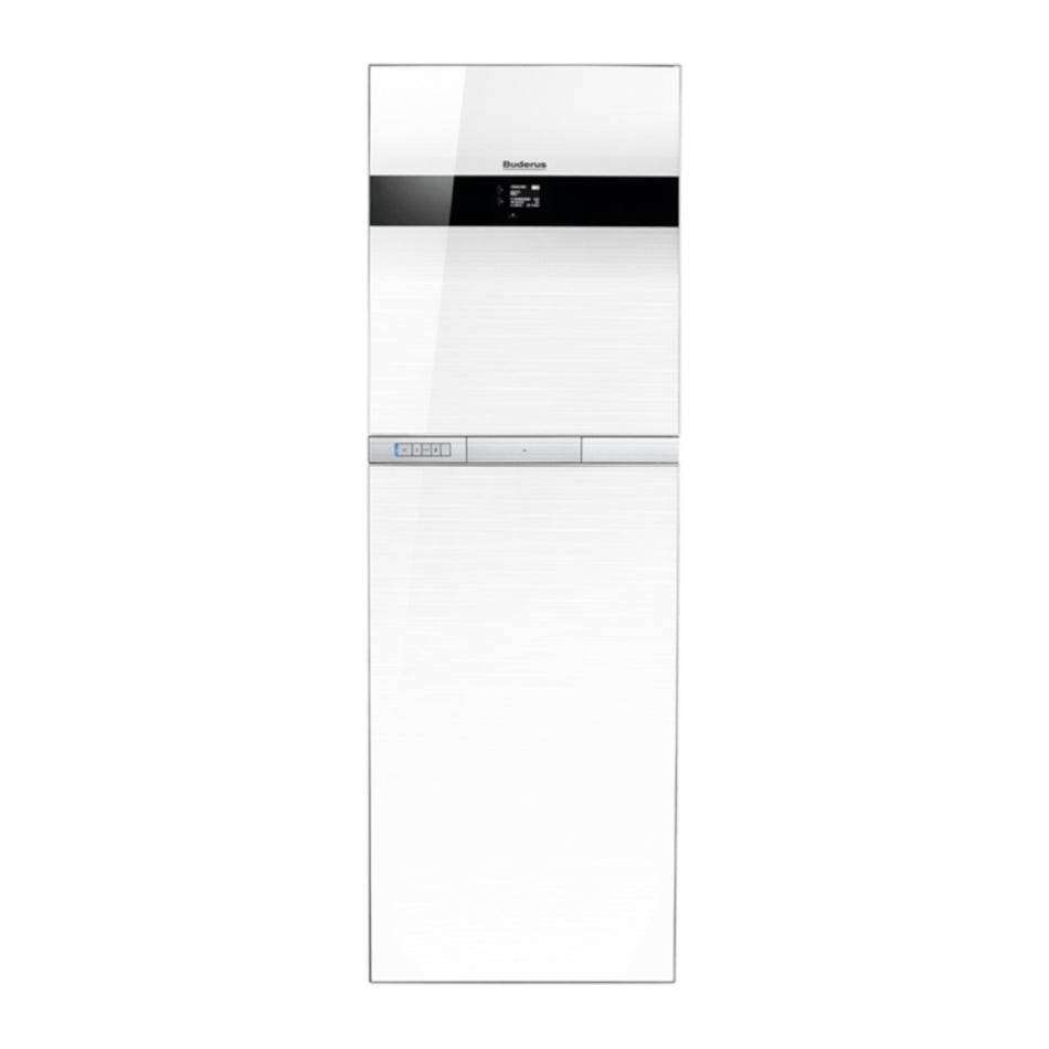 BUDERUS | Kompakt-Heizzentrale | GB192-15iT 150R weiß | 15 kW