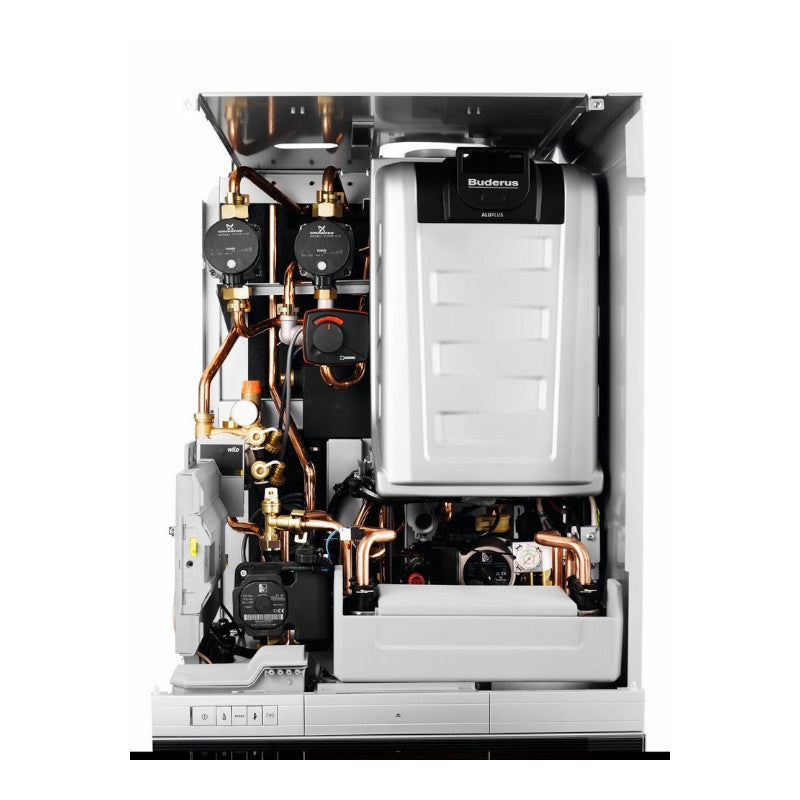 BUDERUS | Gas-Brennwert-Hybridsystem | GBH192-25iT100S | 25 kW