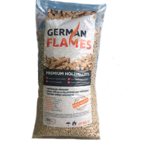 Premium Holzpellets German Flame 15Kg