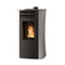 Edilkamin Pelletofen Dania Air Tight inkl. Wi-Fi | Glas weiß | 6 kW