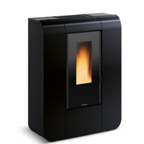 Pelletofen La Nordica Glenda WiFi schwarz inkl. Pellets 