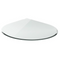 Tropfenform G3 Funkenschutzplatte - Glasplatte ESG | 1100 x 1100 mm