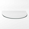 Rundbogen G17 Funkenschutzplatte - Glasplatte ESG | 1200 x 1200 mm