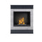 Aflamo Bio-Kamin | Smart Stone mit Einsatz Bio 40 | beton/grau