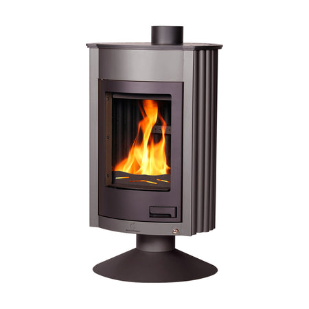 HS Flamingo Warmluftofen Masterflamme Medie II, grau | klimaworld.com