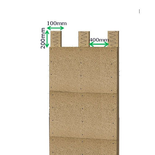 1200x600x25mm