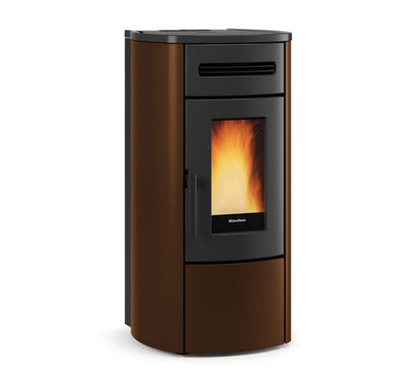 Extraflame Pelletofen wasserführend Guenda Idro bronze
