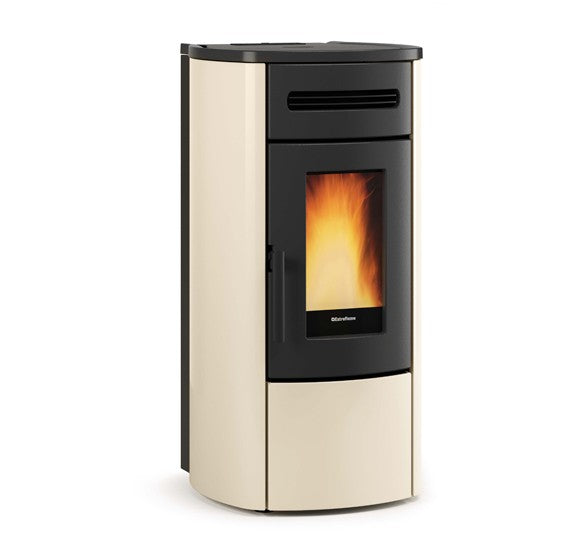 Extraflame Pelletofen wasserführend Guenda Idro elfenbein