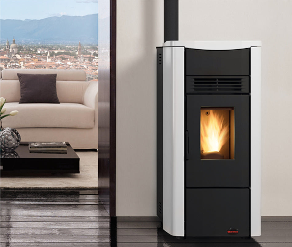 Extraflame La Nordica Pelletofen Giusy | weiß | 7,0 kW