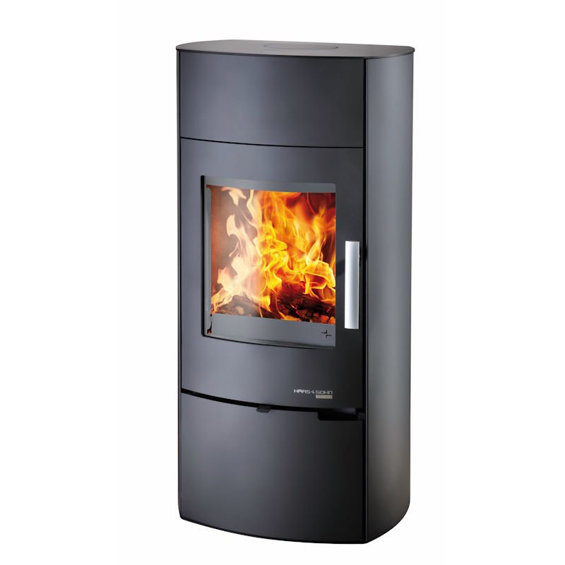 Haas+Sohn Kaminofen Verona perl-schwarz| Klimaworld.com