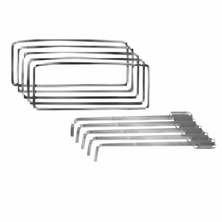 Reinigungsset für Wärmeübertrager (5 Bürsten, 5 Dichtungen) für Inspektionsdeckel, Nr. 1060