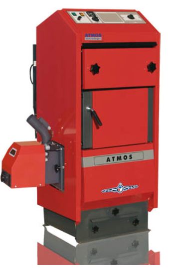 Pelletkessel Atmos D 15 P 15 KW inkl. Brenner A25 und Schnecke 1,5m