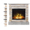 Aflamo LED Standkamin Vigo Stone Desert | Wandaufstellung