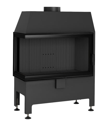 Heatro 69L Black| Panoramascheibe mit Seitenverglasung links