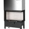 Hajduk Kamineinsatz Heatro 69PH|Eckkamin mit  Panoramascheibe| 11 kW