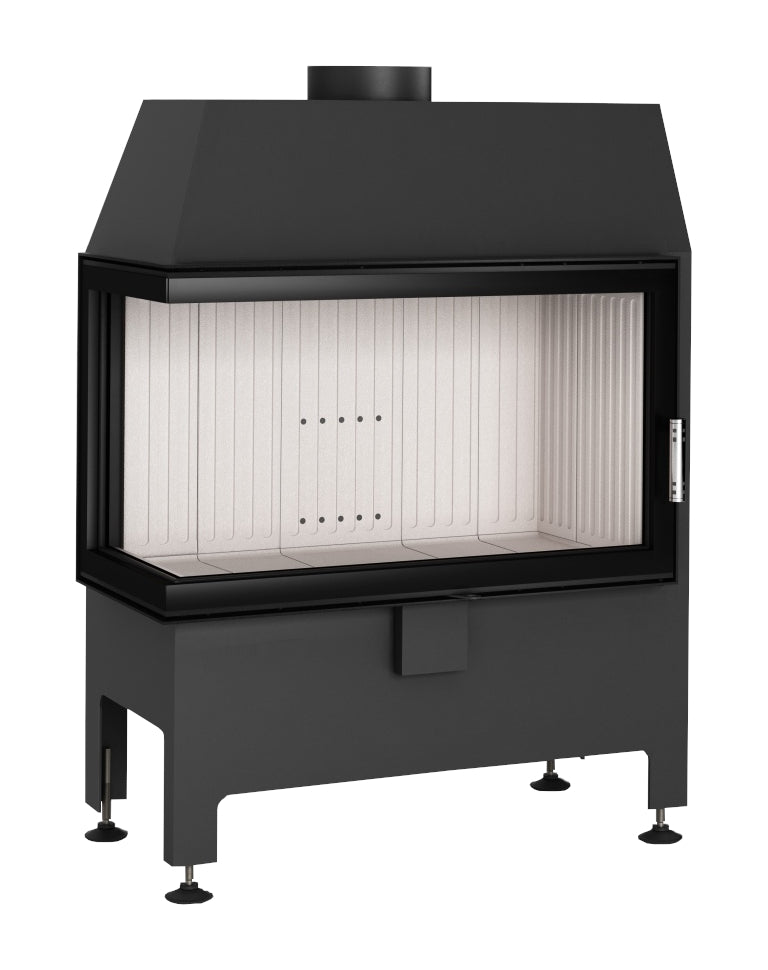 Heatro 69L| Panoramascheibe mit Sichtfenster links| 11 kW