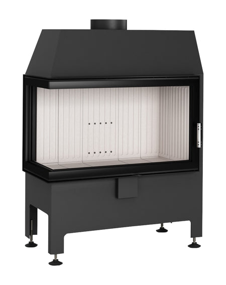 Heatro 69L| Panoramascheibe mit Sichtfenster links| 11 kW